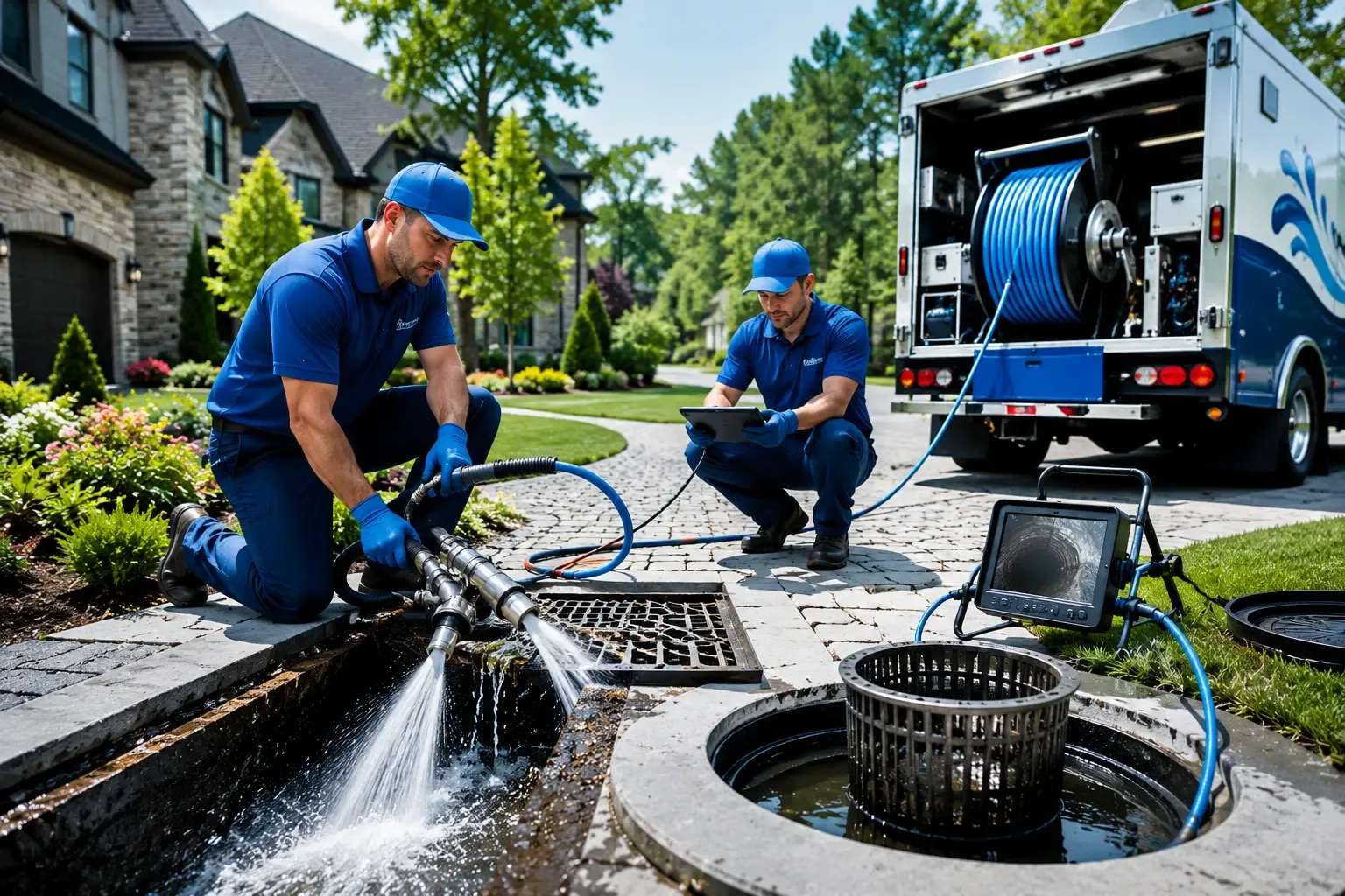 Local outdoor drain cleaning professionals in Gray Hawk, KY